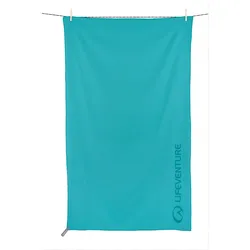 Lifeventure Recycled Softfibre Trek Towel, Teal, Gia - Håndklæde Lifeventure Recycled Softfibre Trek Towel, Teal, Gia - Håndklæde